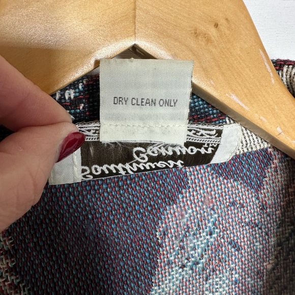 Vintage SouthWest Canyon Tapestry Jacket Feather Aztec Tribal Western Size - 2X - Picture 6 of 7